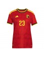 Belgie Michy Batshuayi #23 Domácí Dres pro Dámské MS 2026 Krátký Rukáv Belgie Michy Batshuayi #23 Domácí Dres pro Dámské MS 2026 Krátký Rukáv